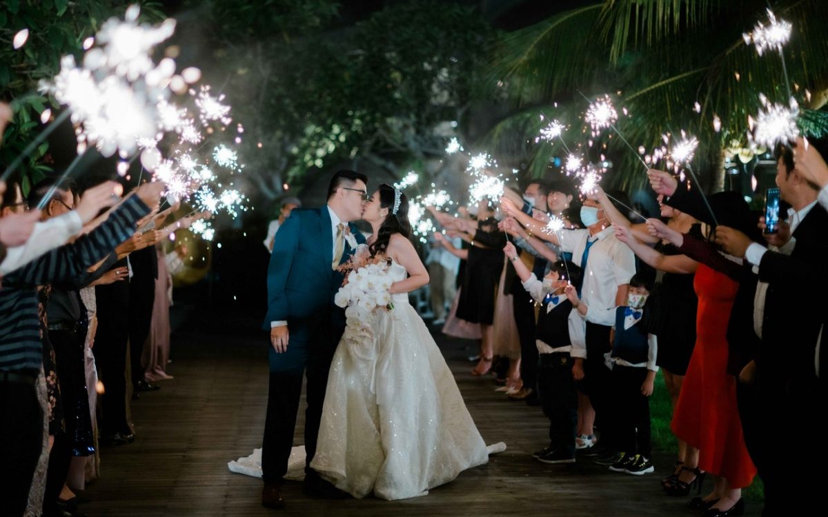 Satryo and Angeline <br> at Renaissance Bali Uluwatu Resort & Spa
